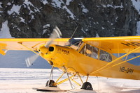 HB-ORV &agrave; la Rosablanche. Photo: Antoine Beyeler - 16.02.2008