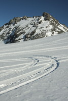 HB-ORV &agrave; la Rosablanche. Photo: Antoine Beyeler - 16.02.2008